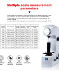 Rockwell Hardness Tester With Pointer Dial Display For Ferrous And Nonferrous Metals And Nonmetallic Materials Built For Shop Pros Manual HR150A Delivers Stable And Reliable Measurements On Heat Treated Quenched And Tempered Metals