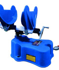Air Operated Paint Shaker With Beefy Adjustable Clamp For Pint To Gallon And European Containers Quiet Orbital Drive For Faster