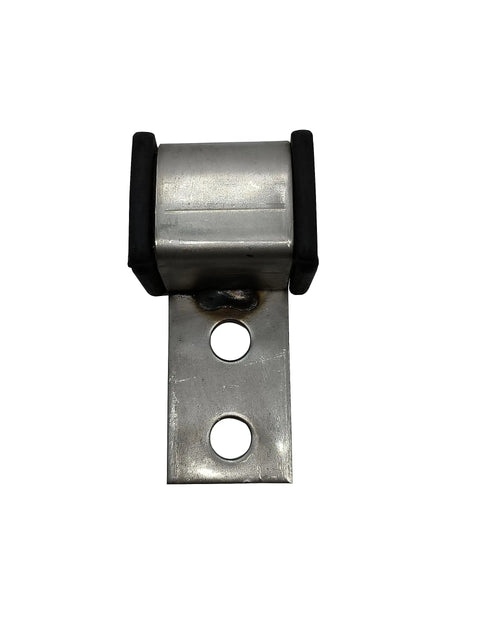 4 Pack Universal Exhaust Hanger Rod Weld On Heavy Duty Hanger Kit Three Eighths Inch Rod Ten Inch Long with rubber isolation.