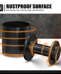 Heavy Duty Wheel Bearing Press And Removal Tool Kit for Quick Auto Repair Jobs showing rustproof steel components and design.