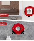 Game Changer Radius Jig Router Templates Paired With Dual Precision Trimming Cutters For No Sweat Woodworking Corners And Smooth Table Edges Heavy Duty Aluminum Alloy Template Kit for cutting square and round holes.