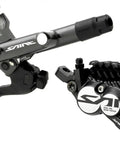 Saint Beefed-Up Disc Brake Assembly Kit J-KIT with BL-M820-B/R and BR-M820(R) hydraulic calipers, black color