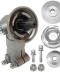Trimmer Gear Head Gearbox Replacement For Husqvarna 525R Series with thrust plate, washer, and bolts
