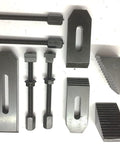 24 Piece Clamp Kit For Milling Machines And Rotary Tables M6 Thread includes various clamps and nuts, plain view