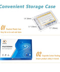 Storage case for Metric Screws Nuts And Washers Kit With Grade 12.9 Alloy Steel Hex Socket Bolts M2 M3 M4 M5 Black Zinc Plated