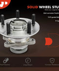 Rear Wheel Bearing And Hub Assembly With ABS Ring For Hyundai Sonata 2006 To 2009 And Kia Optima 2006 To 2010 5 Lug