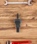 Check Out These Slick 2 Pcs M5 Stainless Steel Rivet Nut Tool Replacement Mandrels Perfect For Your Manual Automotive Hand Riveter Kit And Getting Solid Connections. M5 stainless steel rivet nut mandrel on wood workbench