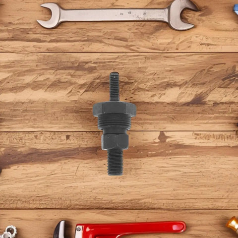 Check Out These Slick 2 Pcs M5 Stainless Steel Rivet Nut Tool Replacement Mandrels Perfect For Your Manual Automotive Hand Riveter Kit And Getting Solid Connections. M5 stainless steel rivet nut mandrel on wood workbench