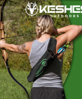 Back Archery Quiver Holder With Adjustable Strap And Belt Clip For Arrows Ideal For Bow Hunting And Target Practice