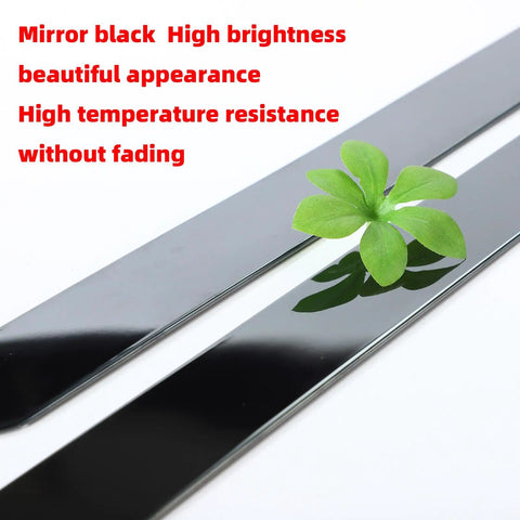 Badass Level Stainless Steel Door Sill Scuff Plate Guards For Rivian R1S R1T R2 Four Piece Entry Step Pad Trim, mirror black finish.
