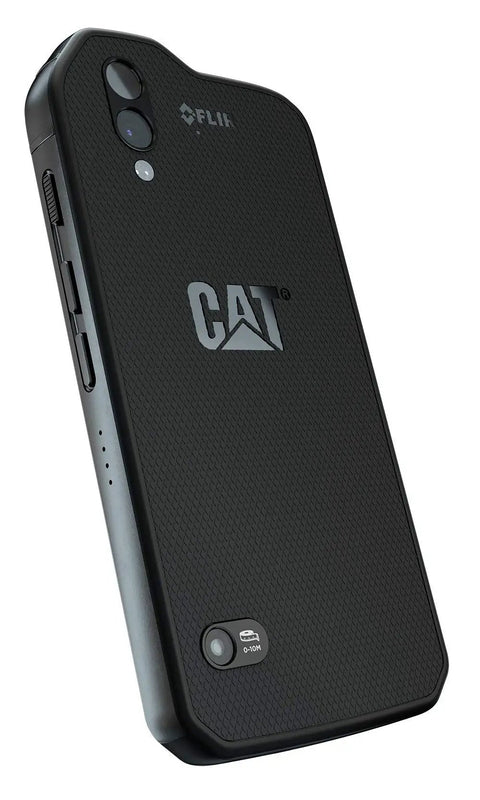 Back view of S61 Rugged Smartphone With FLIR Thermal Camera, Laser Distance Meter, Air Quality Monitor, IP69 Waterproof, MIL SPEC 810G Certified.