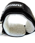 Grip Tight Adjustable Ankle Cuff And Glute Kickback Strap For Cable Machines Heavy Duty Nylon with dual metal rings.