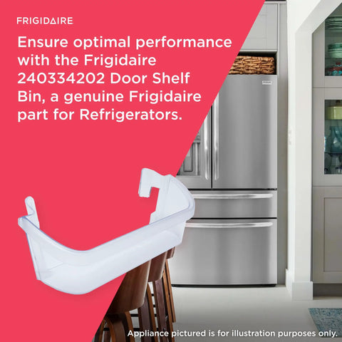 Clear Replacement Door Shelf Bin Rack For Refrigerators And Fridges Organize Your Favorite Drinks Snacks And Bottles
