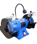 10 Inch High Output Bench Grinder With 1800 Rpm And 1 5Hp Motor designed to chew through steel like butter with a solid cast base.