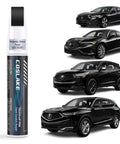 Majestic Black Pearl NH893P Touch Up Paint For Acura Cars Easy Scratch Repair Kit 2 In 1 Scratch Remover Pen With Micro Applicators