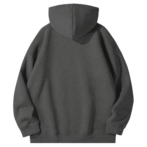 Back view of Sexy And I Tow It Vintage Funny Camping RV Camper Truck Hoodie For Women Cozy Fleece Sweatshirt for outdoor adventures.
