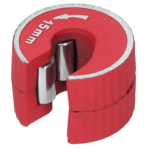 15mm Pipe Cutter Zinc Alloy Mini Tube Cutter With Replaceable Wheel For One Hand Use Pro Grade Compact Tool
