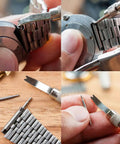 Watch Link Remover Kit Pro Grade With Spring Bar Tool And 360 Pcs Pins For Quick Watch Band Removal Replacement Pins And Band Repair