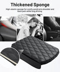 Center Console Cover For Kia Telluride 2020 To 2026 Nappa Leather Armrest Cushion Anti Scratch Middle Console Pad