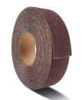 Versatile Sandpaper Roll 1x236 inches Various Grits For Metal Wood Polishing Paper Backing seen on a roll ready for DIY projects.