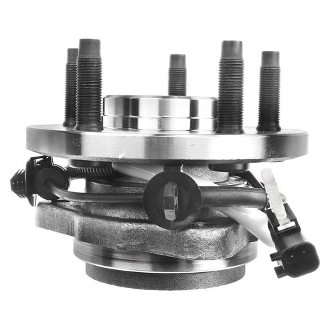 Front view of Front Wheel Bearing Hub Assembly For 2009-2011 Ford Ranger And 2003-2010 Mazda B4000 4x4 With Square Connector