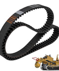 Stump Grinder Belt HTD14M 1-1/2 Inch Wide 125 Teeth 14mm Pitch Compatible With RG45 RG55 besides yellow stump cutter