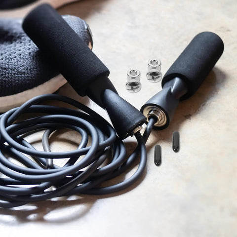 Top Notch Jump Rope Repair Kit With 10 Heavy Duty Metal Caps And Screw Ends For Speed Ropes Prevents Wire Exposure And Stripping Perfect For Sports Teams Cl. jump rope cable with metal caps and screw ends