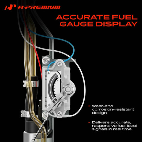 Direct Fit Electric Fuel Pump Assembly For Ford Explorer Sport And Sport Trac 2001 To 2002 4.0l V6 Engine with gauge display