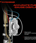 Electric Fuel Pump Assembly For Jeep Cherokee XJ Wagoneer 1987 1990 4.0L Engine With 20 Gallon Tank Direct Fit Replacement's fuel gauge display.