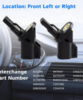 Heavy Duty Front Abs Wheel Speed Sensor Pair For Ford Escape Focus And Volvo displayed on dashboard, front left or right position.