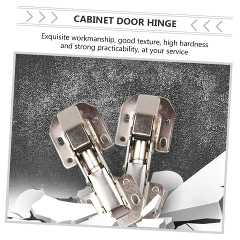 4 Inch Stainless Steel Wardrobe Door Hinges 4 Pack With Soft Close Damping Self Closing Cabinet Hinges for kitchen cabinets