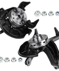 Front Steering Knuckle And Wheel Bearing Hub Assembly For Beetle, Golf, And Jetta With 280mm Rotor Left And Right Sides Direct Fit