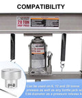 Beefy Heavy Duty Aluminum Bottle Jack Valve Release Knob Replacement for hydraulic press with compatibility details