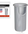SPX2800M Pool Pump Basket Replacement For Max Flo SP1800 And SP2800 Heavy Duty Pool Filter Strainer in package and side view
