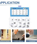 Carbon Steel Nickel Plated Mini Screw Kit With 750 Self Tapping Phillips Pan Head Screws Electronics DIY Assortment In 15 Sizes in box