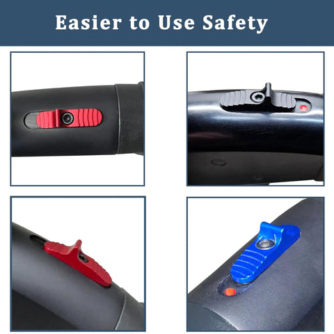 Enhanced Slide Safety System For Mossberg Shotguns 500 590 835 930 935 Shockwave, beefed-up aluminum, reversible mount shown