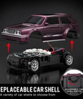 1 To 43 Scale Mini RC Drift Car With Gyro And 4WD Full Proportional Control disassembling car shell