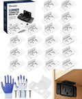 Beefy Stainless Steel Corner Brackets For Furniture L Shape Joint Braces With Screws kit and cabinet installation