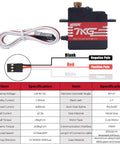 Beefy 7Kg Digital RC Servo With Full Metal Gear Ultra Durable High Torque Micro Servo 25T Arm Included Specifications