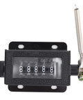 5 Digit Tally Counter 0 99999 Resettable Manual Handheld Clicker With Metal Ring Hoop Holder For Quick On The Go Counting