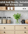 Kitchen with 32 Pack One And One Sixth Inch Round Cabinet Knobs Durable Zinc Alloy Hardware With Multi Layer Plating Finish Easy Install