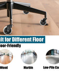 3 Inch Rubber Chair Casters Replacement Set Of 5 With Universal 11mm Stem For Most Office Chairs Gaming Chairs Computer Chairs And Desk Chairs Heavy Duty Wheels For Hardwood Floors And Carpet installed on chair