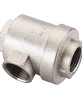 Two Way Pneumatic Quick Exhaust Valve 1/2 PT 19mm Inlet and Two Out Air Valve Brass Body with NBR Seal