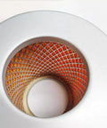 Close-up view of the Vacuum Pump Air Filter Cartridge 5 Micron 0532000002 For R5 RA RC Series showing interior mesh design.