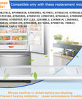 Pantry Drawer Door Cover With Clear Plastic Sheet For Fridge Drawers, Durable Shield Guard for multiple refrigerator brands.