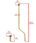 Beefed Up Steering Sector Drag Link Kit For John Deere Tractors D140 D150 D155 D160 D170 Direct Fit Replacement Includes Left And Right Drag Links Gear Plate Pinion And Bushings, 16 5/8 in