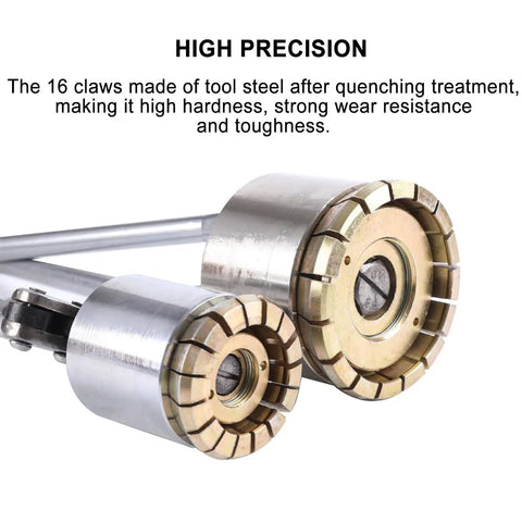 Manual Oil Barrel Sealing Machine With 35mm And 70mm Crimper Heads For 53 Gallon Drums Built Tough For Liquid Packaging Lid Making Barrel Production Lubricating Oil Coating Grain And Oil Processing High Precision Durable Industrial Tool, 16 tool steel jaws