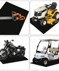 Garage Floor Mat 30 X 36 Inches Heavy Duty Oil Spill Absorbent Mat With Waterproof Backing Under vehicles and equipment