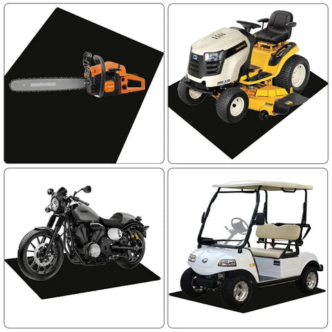 Garage Floor Mat 30 X 36 Inches Heavy Duty Oil Spill Absorbent Mat With Waterproof Backing Under vehicles and equipment