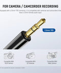 3.5mm TRS plug for Lavalier Clip On Mic Omnidirectional Condenser Wired Lav Mic 2 Pack for YouTube Live Streaming and Stage Talks